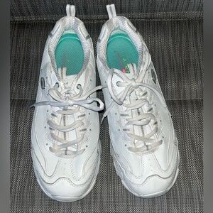 Skechers Womens D Lites Fresh Start 11931 White Casual Shoes Sneakers Size 9.5